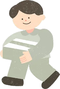 働く人のイラスト